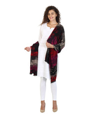 Abstract Viscose Rayon Shawl
