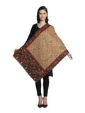 Floral & Paisley Wool Shawl