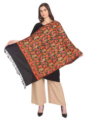 Floral Wool Shawl