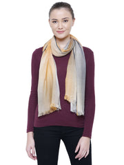 Checkered Viscose Rayon Stole