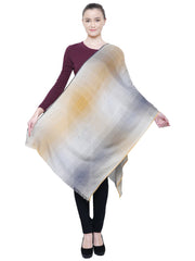 Checkered Viscose Rayon Stole