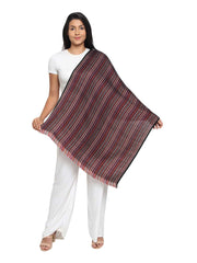 Striped Viscose Rayon Stole