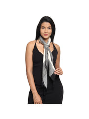 Colorblocked Viscose Rayon Scarf