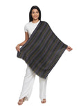 Striped Viscose Rayon Stole