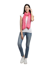 Embellished Viscose Rayon Scarf