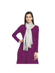 Striped Viscose Rayon Scarf