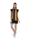 Striped Viscose Rayon Stole