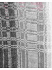 Checkered & Striped Viscose Rayon Stole