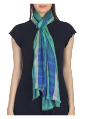 Striped Viscose Rayon Stole