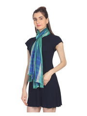 Striped Viscose Rayon Stole