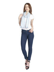 Striped Viscose Rayon Stole