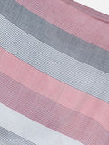 Striped & Colorblocked Viscose Rayon Stole