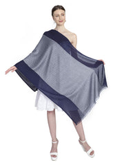 Abstract Viscose Rayon Stole