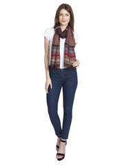 Striped Viscose Rayon Stole