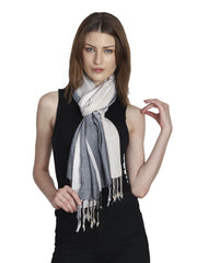 Striped Viscose Rayon Stole