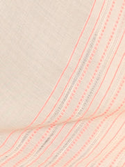 Striped & Jacquard Viscose Rayon Stole
