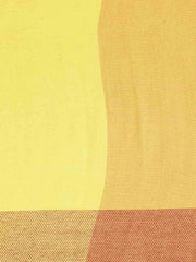 Colorblocked Viscose Rayon Stole