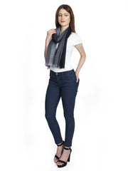 Striped Viscose Rayon Stole