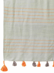 Striped Viscose Rayon Stole