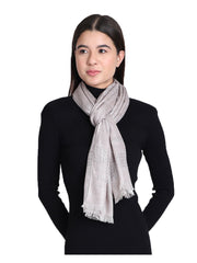 Striped Viscose Rayon Stole