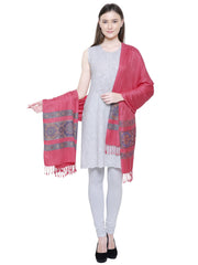 Geometric Viscose Rayon Shawl