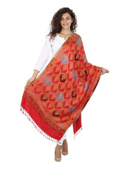 Paisley & Geometric Viscose Rayon Shawl