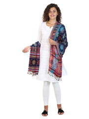 Geometric Viscose Rayon Shawl