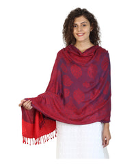 Floral & Paisley Viscose Rayon Shawl