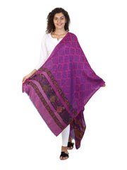 Geometric & Ethnic Viscose Rayon Shawl