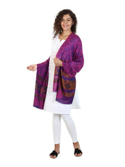 Geometric & Ethnic Viscose Rayon Shawl
