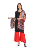 Floral Viscose Rayon Shawl