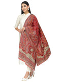 Paisan Double Beam Kaani Polyester Modal Stole