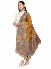 Paisan Double Beam Kaani Polyester Modal Stole