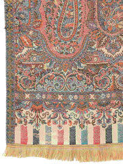 Paisan Double Beam Kaani Polyester Modal Stole