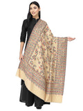 Lush Kaani Reversable Floral Paisely Polyester Modal Shawl