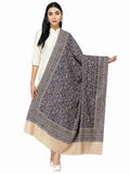 Paisan Kaani Reversable Polyester Modal Shawl