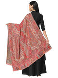 Paisan Double Beam Kaani Polyester Modal Shawl