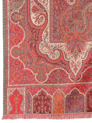 Paisan Double Beam Kaani Polyester Modal Shawl