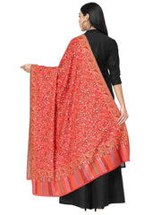 Lush Single Kaani Floral Polyester Modal Shawl