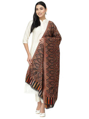 Lush Single Kaani Floral Polyester Modal Shawl
