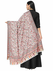 Lush Single Kaani Floral Polyester Modal Shawl