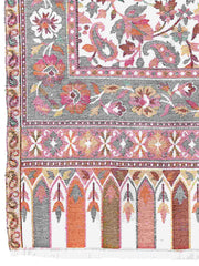 Lush Single Kaani Floral Polyester Modal Shawl
