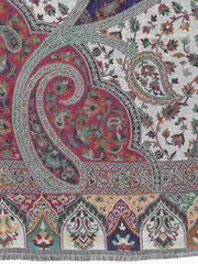 Paisan Double Beam Kaani Polyester Modal Stole