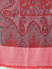 Paisan Self Design Modal Stole