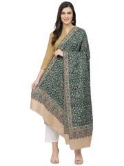 Lush Single Kaani Floral Polyester Modal Shawl