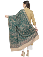 Lush Single Kaani Floral Polyester Modal Shawl