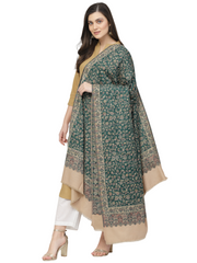 Lush Single Kaani Floral Polyester Modal Shawl