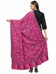 Botanical Double Beam Kaani Floral Polyester Modal Shawl