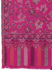 Botanical Double Beam Kaani Floral Polyester Modal Shawl