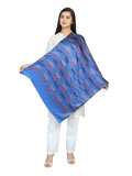 Geometric & Striped Modal Shawl